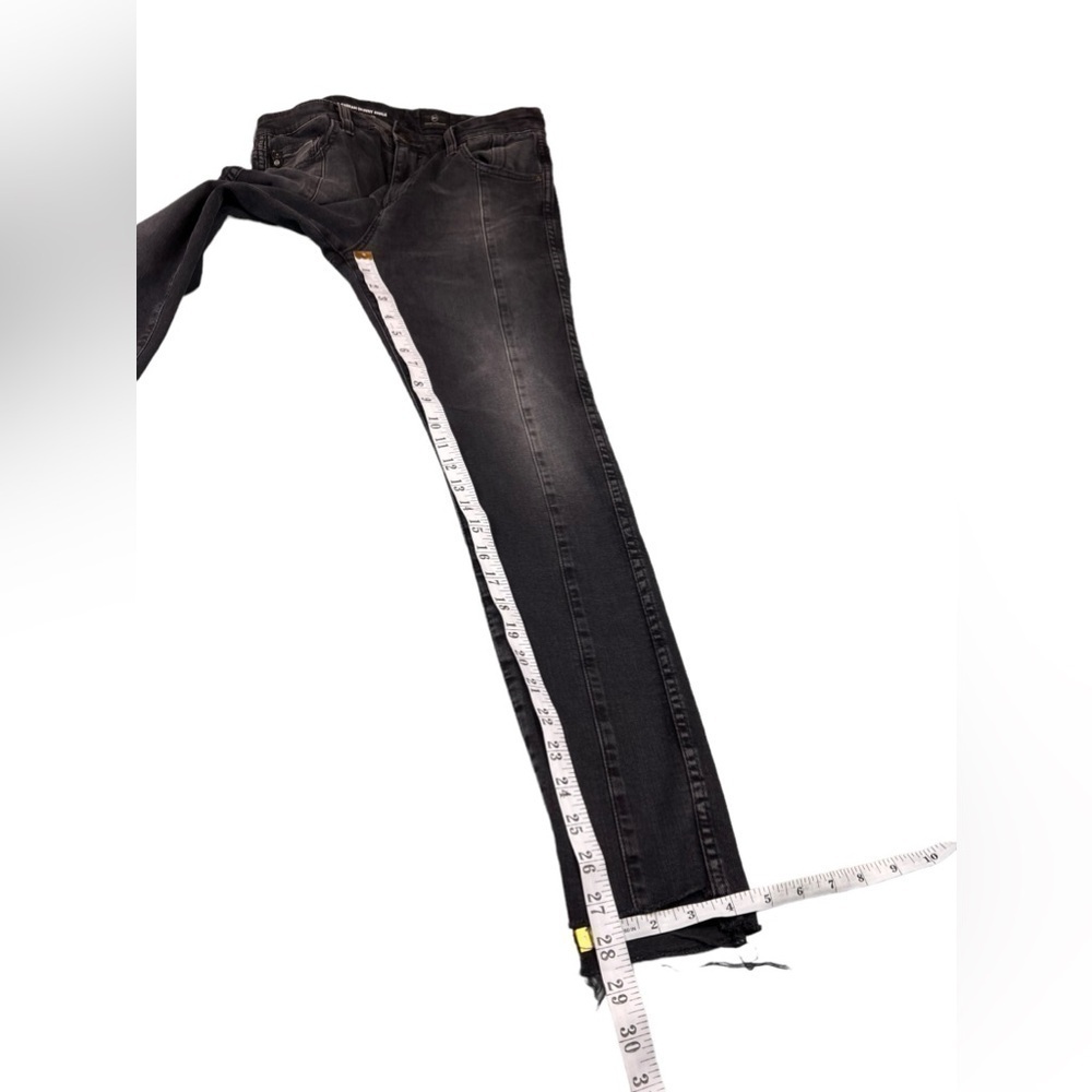 AG Adriano Goldschmied Womens Jeans Farrah ankle high rise skinny black size 28 - Picture 9 of 15